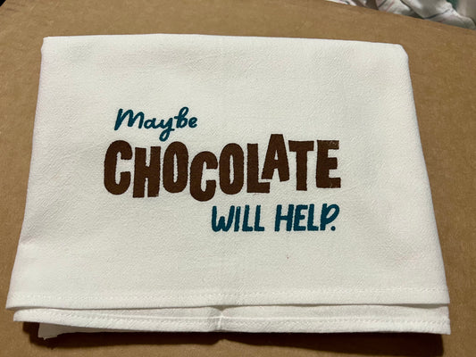 Maybe chocolate will help